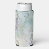 Romantische Paarse Lavendel Bloemen (Seltzer Achterkant)