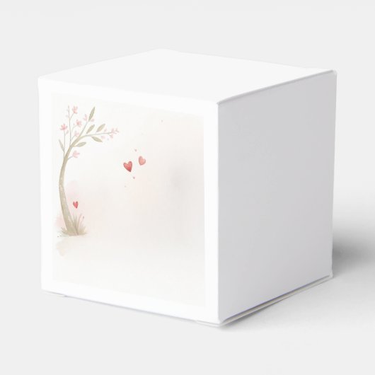 Romantische Panda Kaart - Be Mine Forever Bedankdoosjes (Achterkant)