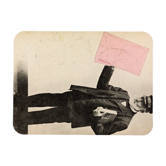  romantische postbode magneet (Horizontaal)