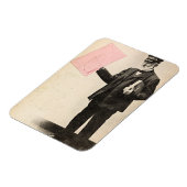  romantische postbode magneet (Linkerzijde)