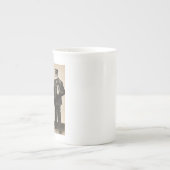 romantische postbode porselein kop (Voorkant)