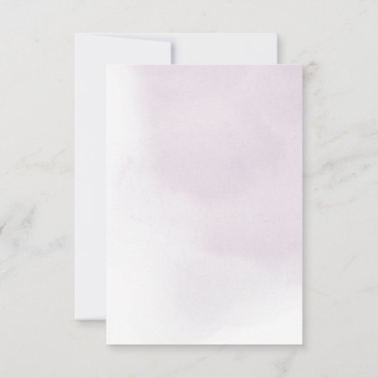 Romantische pruim bruiloft kalligrafie dank u bedankkaart