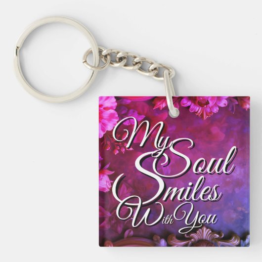 Romantische Quote Sleutelhanger Kleine Valentijnsd (voorkant)