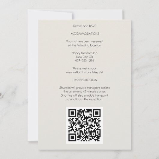 Romantische Rembrandt Bloemenavond Lichte bruiloft Kaart (Achterkant)