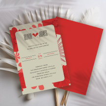 Romantische rode bloemen bruiloft