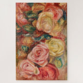 Romantische rode en roze rozen Pierre Auguste Reno Legpuzzel (Verticaal)