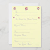 romantische rode liefde hart witte boeg bruiloft kaart (Achterkant)