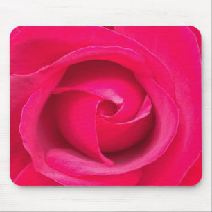 Romantische rode roze roos muismat