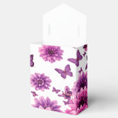 Romantische Roze Bloem Bedankdoosjes (Geopend)