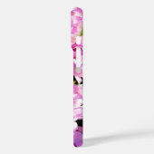 Romantische roze bloemenelegante hortensia's Case-Mate iPhone case (Achterkant / Links)
