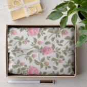 Romantische roze bloementuin Trendy Decoupage Tissuepapier (Geschenk)