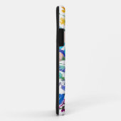 Romantische roze en beige bloemen Case-Mate iPhone case (Achterkant/rechts)