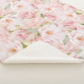 Romantische Roze Sherpa Deken (3/4)