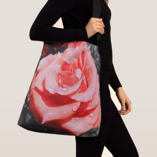Romantische Rozen bloemen Crossbody Tas