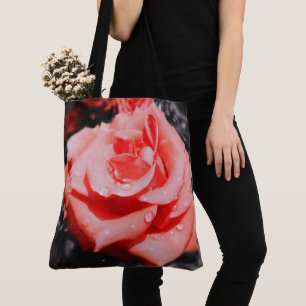 Romantische Rozen bloemen Draagtas
