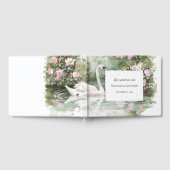 Romantische Rozen Boog Zwanenmeer Trouwen Gastenboek (Volledig)