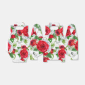 Romantische Rozen Cadeaudoos Bedankdoosjes (Uitgevouwen)