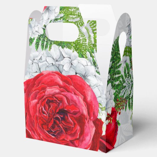 Romantische Rozen Cadeaudoos Bedankdoosjes (Geopend)