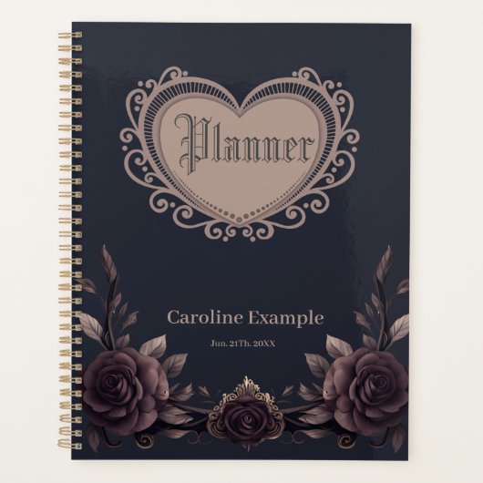Romantische rozen. planner (Voorkant)