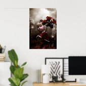 ~ROMANTISCHE ROZEN~ POSTER (Thuiskantoor)