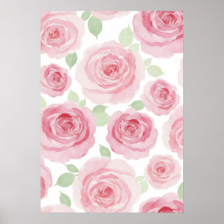 Romantische Rozen Poster