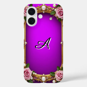 Romantische Rozen Sieraccenten Vintage Barok Cadea iPhone 16 Hoesje