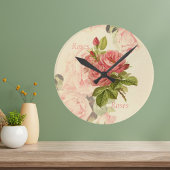 Romantische Rozen van het Kleper met de Tekst van Ronde Klok