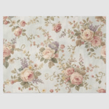 Romantische Rozen & Wilde Bloemen Vintage Guirland