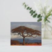 Romantische Safari Afrika Bridal Dank u kaarten (Staand voorkant)