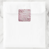 Romantische Sakura Blossom Wedding Sticker (Tas)