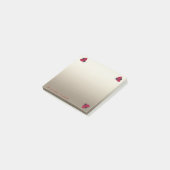 Romantische Schattige Lieve Stijlvolle ,Lieveheers Post-it® Notes (Schuin)