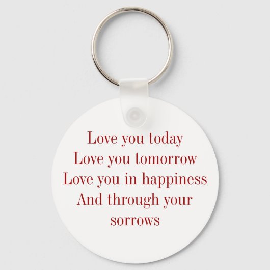 romantische sleutelhangers (Voorkant)