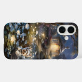 Romantische Sprookje Gazebo Terriër Hond Case-Mate iPhone Case (Achterkant (horizontaal))