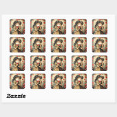 Romantische Stickers (Vel)