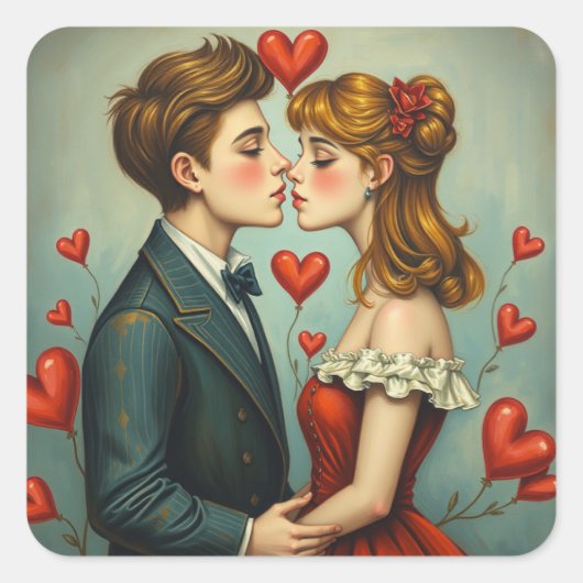 Romantische Stickers (Voorkant)