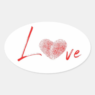 Romantische Stickers voor Valentijnsdag
