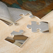 Romantische  stijl kunst van het lezen van jongens legpuzzel (Zijkant)