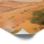 Romantische stoffige paden: Wild West fluistert Perfect Poster (Hoek)