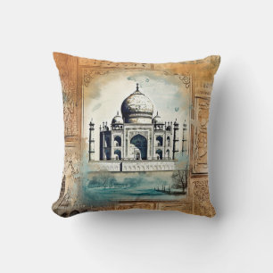 romantische Taj Mahal Kussen