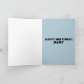 ROMANTISCHE TROPISCHE VERJAARDAGSCARD KAART (Binnen)