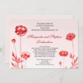 romantische trouwdag kaart (Voorkant / Achterkant)