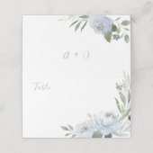 Romantische tuinbaardblauw (Buitenkant ongevouwen)