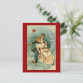 Romantische Valentijn (4) Feestdagenkaart (Staand voorkant)