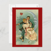 Romantische Valentijn (4) Feestdagenkaart (Voorkant / Achterkant)