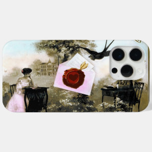ROMANTISCHE VALENTIJN BRIEF, RODE WAX SEAL iPhone 15 PRO MAX HOESJE