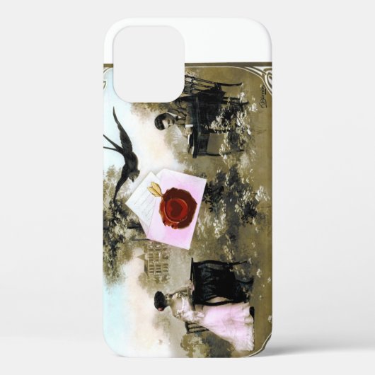 ROMANTISCHE VALENTIJN BRIEF, RODE WAX SEAL Case-Mate iPhone CASE (Achterkant)