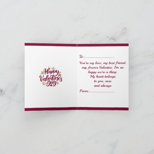 Romantische Valentijnsdag | Bourgondië en gouden h (Binnen)