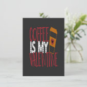 Romantische Valentijnsdag    Feestdagenkaart (Staand voorkant)