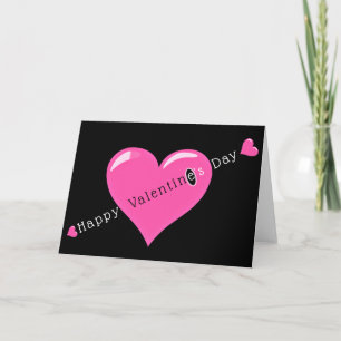 Romantische Valentijnsdag Kaart met liefde hart