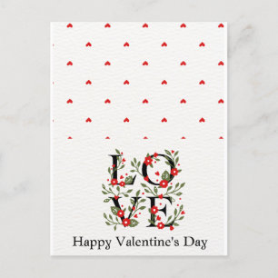 Romantische Valentijnsdag Kaart voor uw geliefde